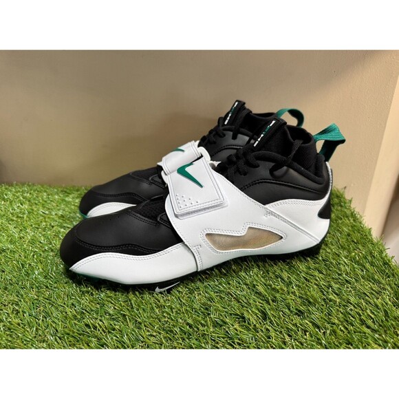 Nike Air Diamond Turf 93 TD Black White Deion Sanders Football Cleats Mens 12